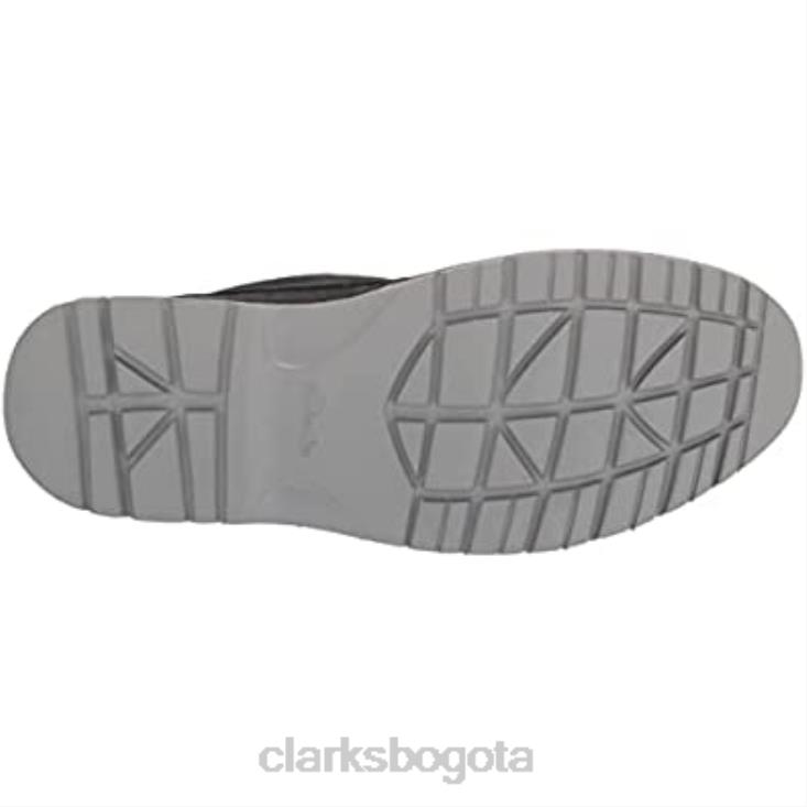 Clarks 0DX8L1813 botín Eastford Top hombre clarks cuero negro hombres cuero negro