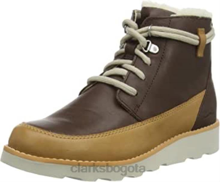 Clarks 0DX8L1817 Botas chukka niño clarks color marrón Crown Warm K niños marrón