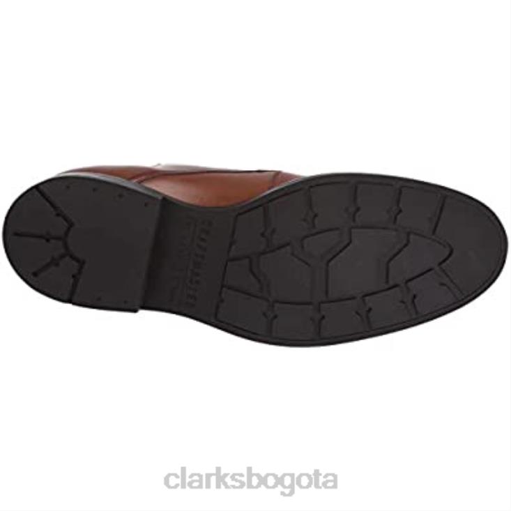 Clarks 0DX8L1821 clarks oxford hombre cuero tostado hombres