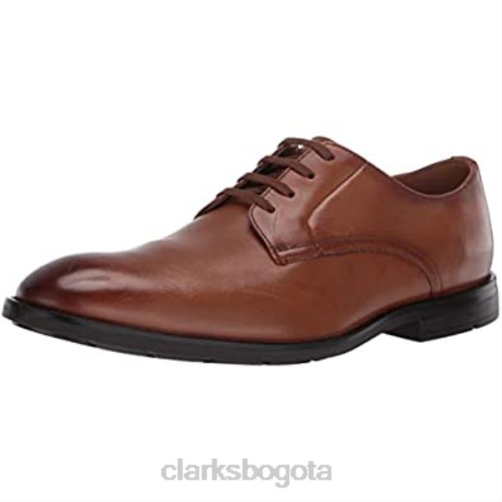 Clarks 0DX8L1822 ronnie walk cuero bronceado 7 clarks unisexo