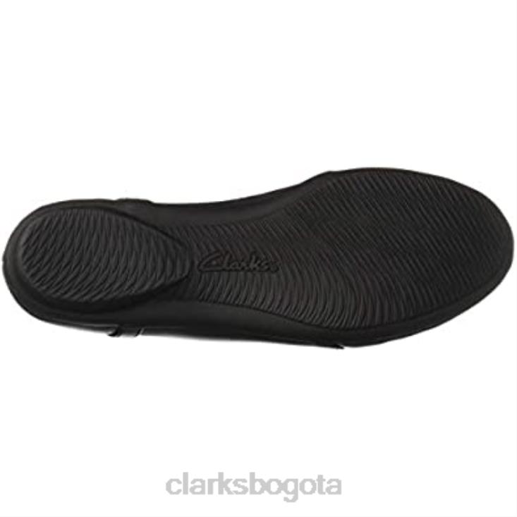 Clarks 0DX8L1827 Mocasín plano mujer clarks Gracelmaze de piel azul marino mujer cuero azul marino