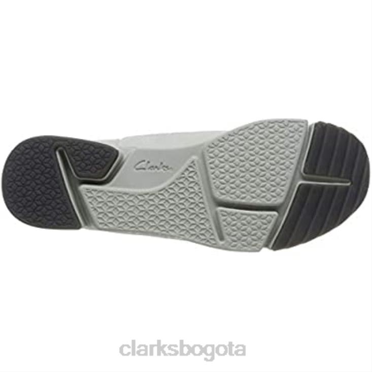 Clarks 0DX8L1832 zapatillas bajas clarks tri spark de cuero blanco para hombre hombres cuero blanco blanco