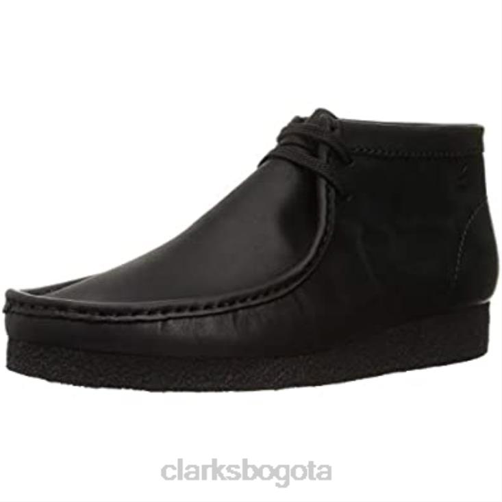 Clarks 0DX8L1833 botines clarks shacre negros para hombre hombres cuero negro