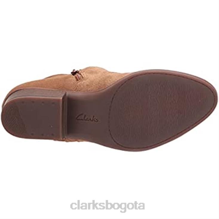 Clarks 0DX8L1834 Botín clarks adreena facilidad para mujer caqui oscuro mujer caqui oscuro