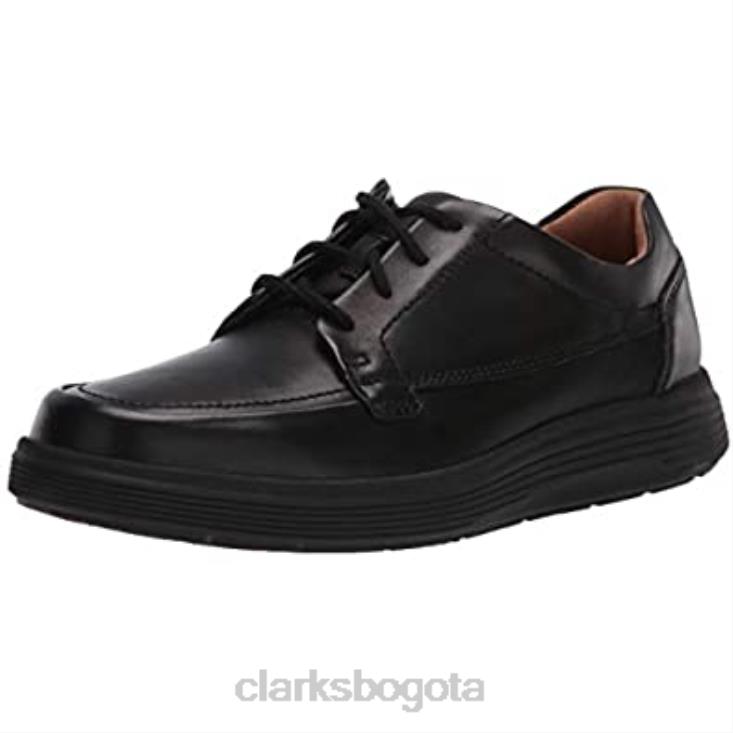Clarks 0DX8L1845 zapatos derbys clarks un abode easy para hombre de cuero negro hombres cuero negro