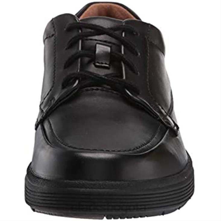 Clarks 0DX8L1845 zapatos derbys clarks un abode easy para hombre de cuero negro hombres cuero negro
