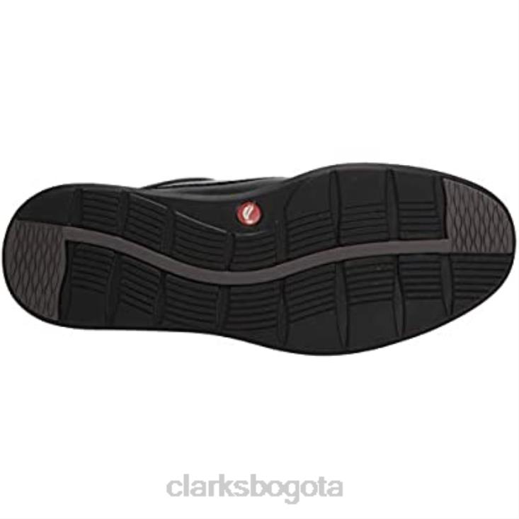 Clarks 0DX8L1845 zapatos derbys clarks un abode easy para hombre de cuero negro hombres cuero negro