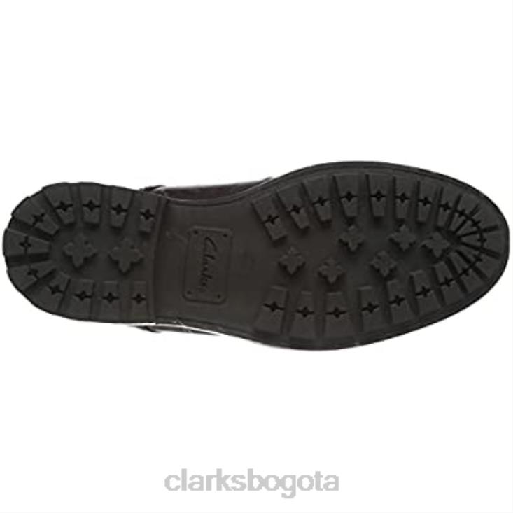 Clarks 0DX8L1846 botín bowzer pico hombre cahoga ny cuero clarks hombres cuero caoba