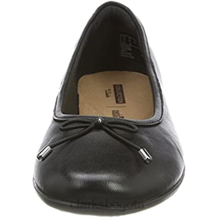Clarks 0DX8L1847 bailarinas de mujer Gracelblu clarks negro mujer cuero negro