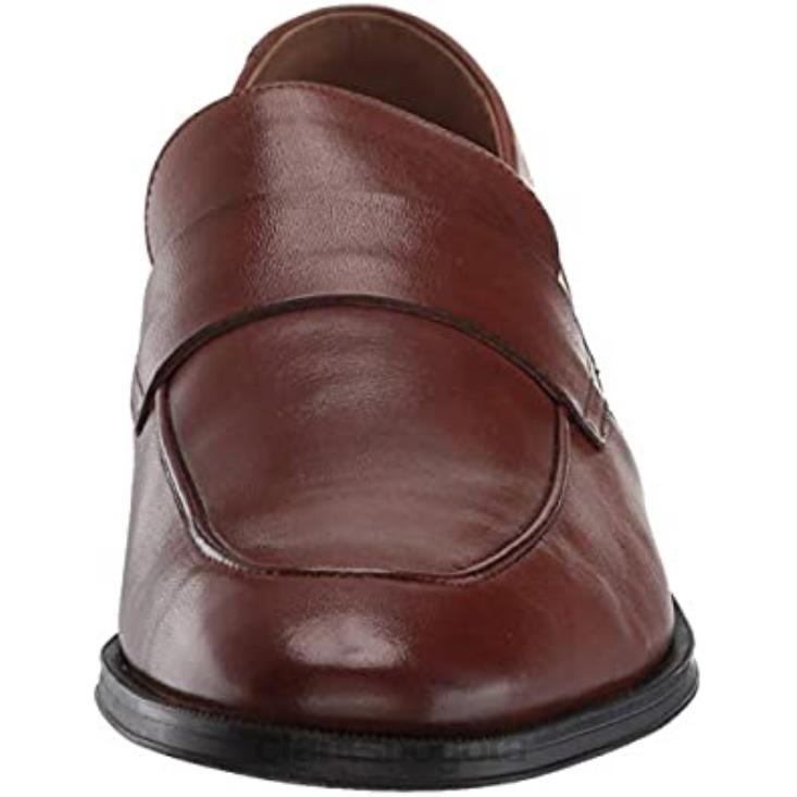 Clarks 0DX8L1853 mocasines clarks gilman free para hombre de cuero tostado hombres cuero marrón