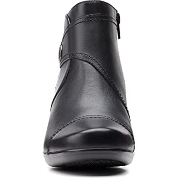 Clarks 0DX8L1854 bota de moda emily calle para mujer clarks de cuero negro mujer cuero negro
