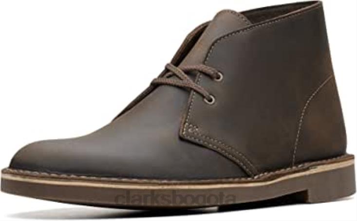 Clarks 0DX8L1857 Botas chukka clarks beeswax bushacre 2 para hombre hombres