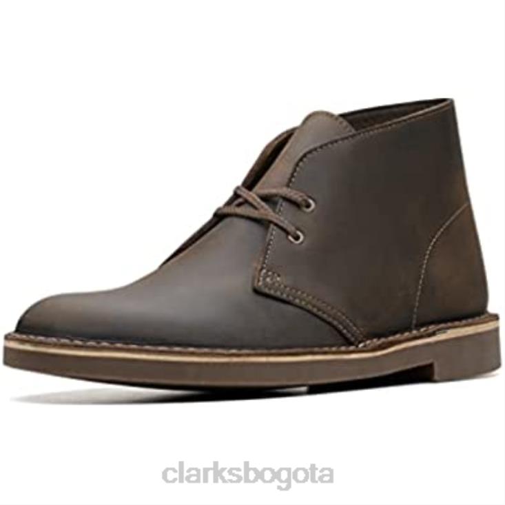Clarks 0DX8L1857 Botas chukka clarks beeswax bushacre 2 para hombre hombres