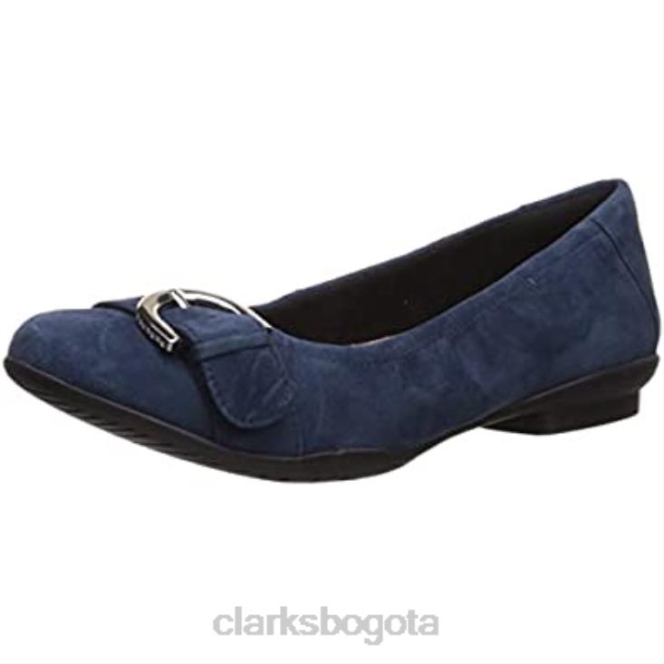 Clarks 0DX8L186 Clarks Neenah Lark bailarinas para mujer mujer