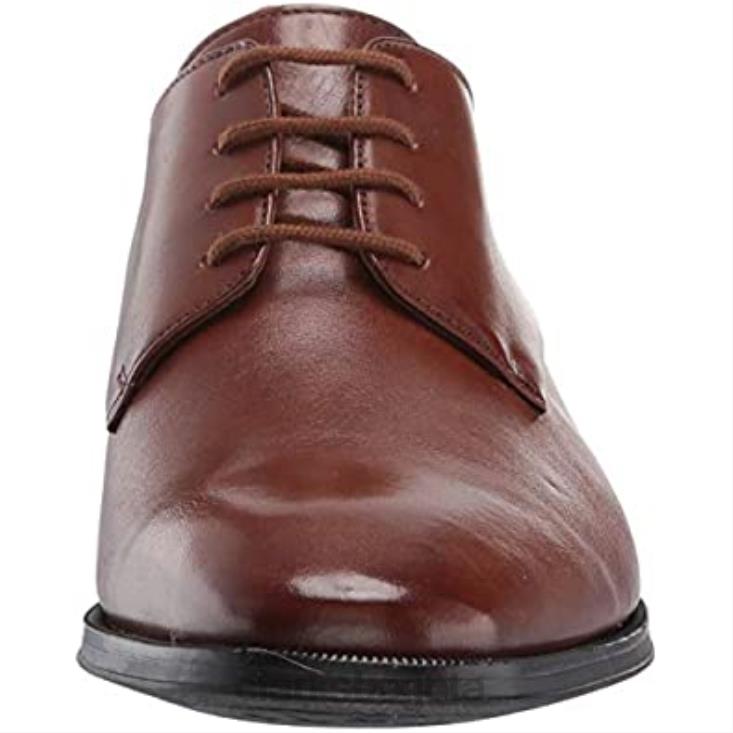 Clarks 0DX8L1862 clarks de cuero tostado gilman plaoxford para hombre hombres