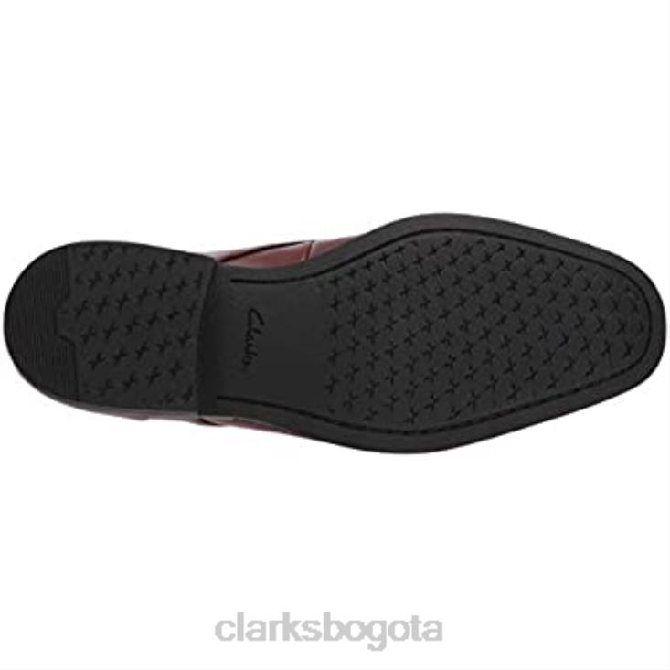 Clarks 0DX8L1862 clarks de cuero tostado gilman plaoxford para hombre hombres