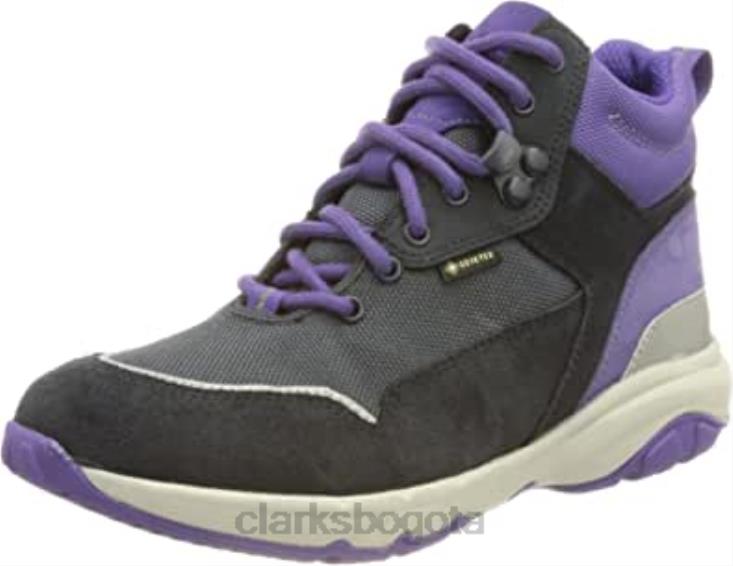 Clarks 0DX8L1878 bota de nieve rockrace gtx k para niño azul marino combinación clarks niños combinación azul marino