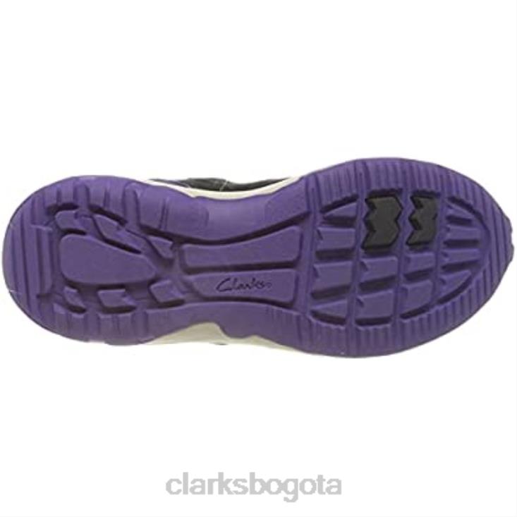 Clarks 0DX8L1878 bota de nieve rockrace gtx k para niño azul marino combinación clarks niños combinación azul marino