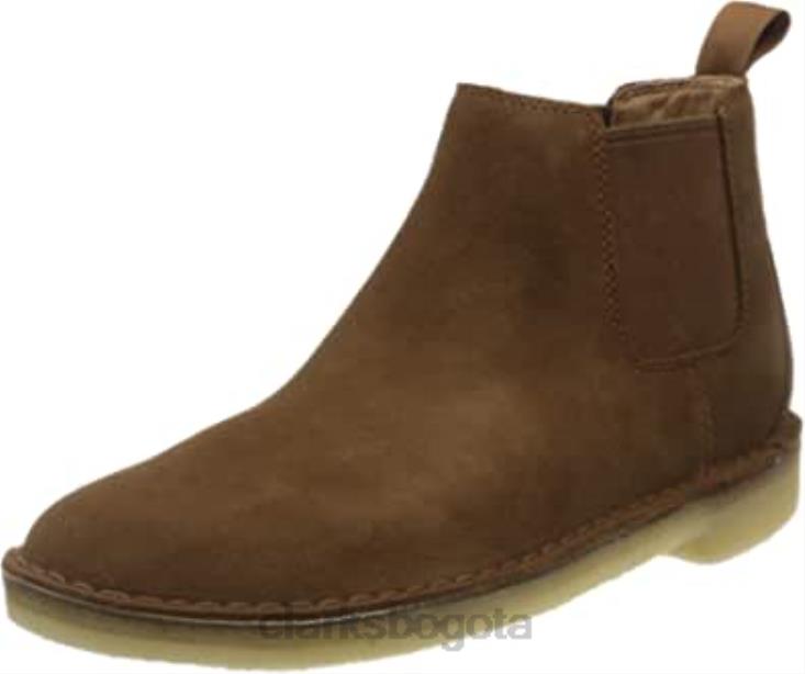 Clarks 0DX8L1894 botas chelsea desierto hombre ante cola marrón ante cola ante clarks hombres gamuza cola marrón gamuza cola