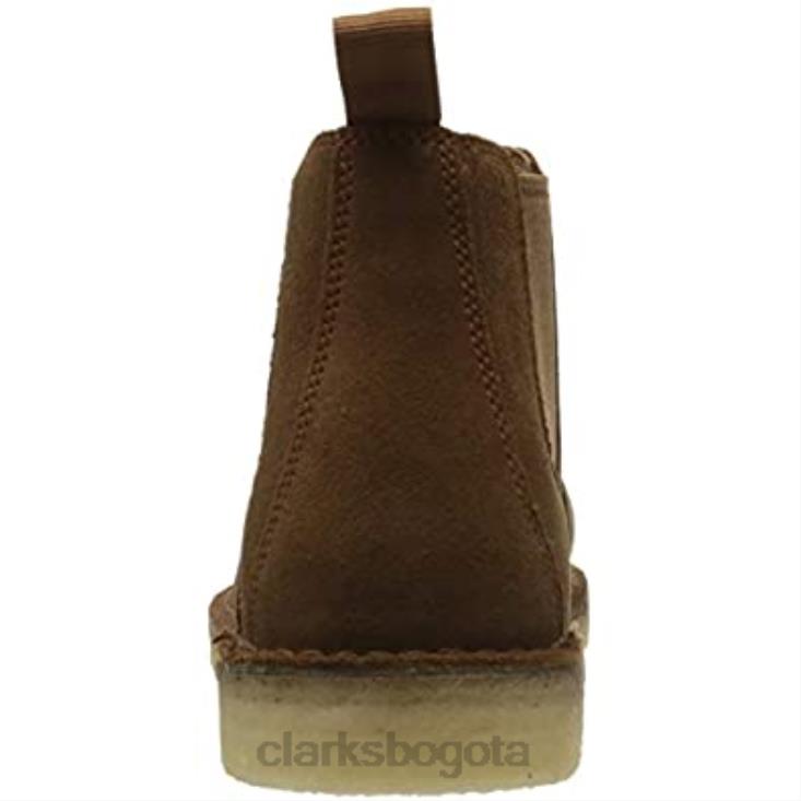 Clarks 0DX8L1894 botas chelsea desierto hombre ante cola marrón ante cola ante clarks hombres gamuza cola marrón gamuza cola