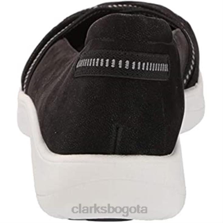 Clarks 0DX8L1895 Zapatilla adella poppy mujer clarks negro textil mujer textil negro