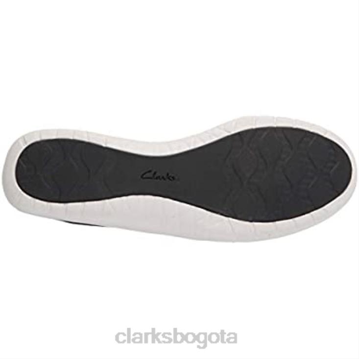 Clarks 0DX8L1895 Zapatilla adella poppy mujer clarks negro textil mujer textil negro