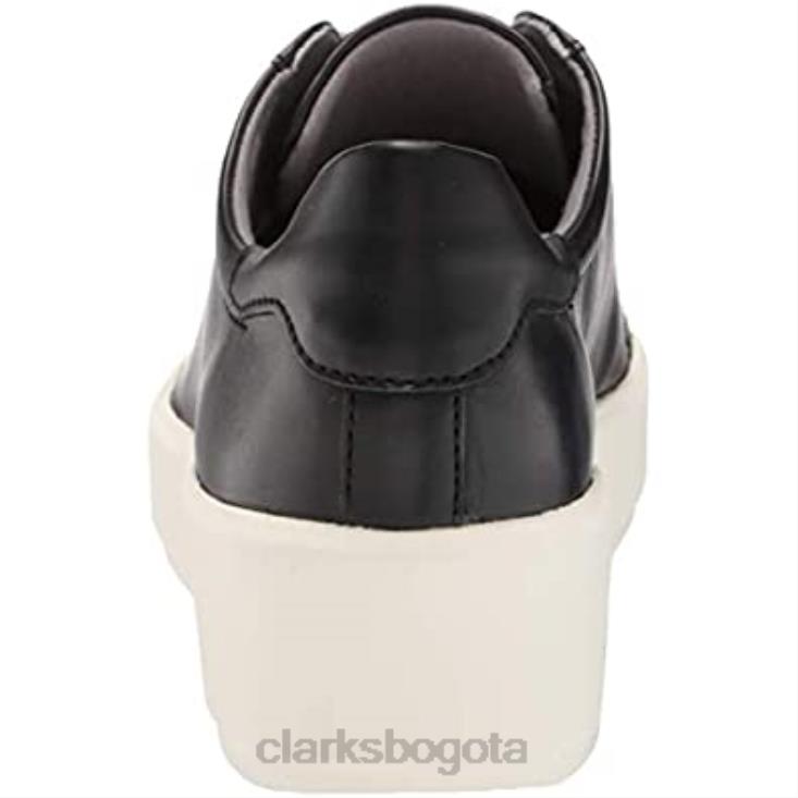 Clarks 0DX8L1897 Zapatilla clarks layton pace de mujer de cuero negro mujer cuero negro