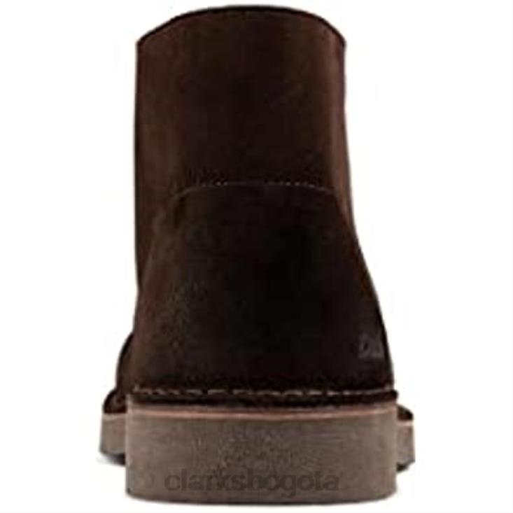 Clarks 0DX8L19 botas clarks desert boot 2 de ante marrón oscuro unisexo