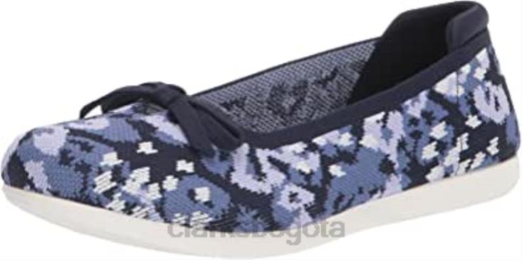 Clarks 0DX8L1901 bailarinas carly esperanza mujer clarks azul combi mujer combinación azul