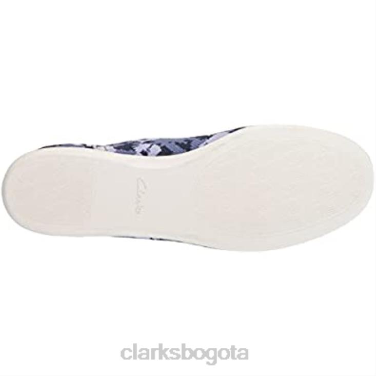 Clarks 0DX8L1901 bailarinas carly esperanza mujer clarks azul combi mujer combinación azul