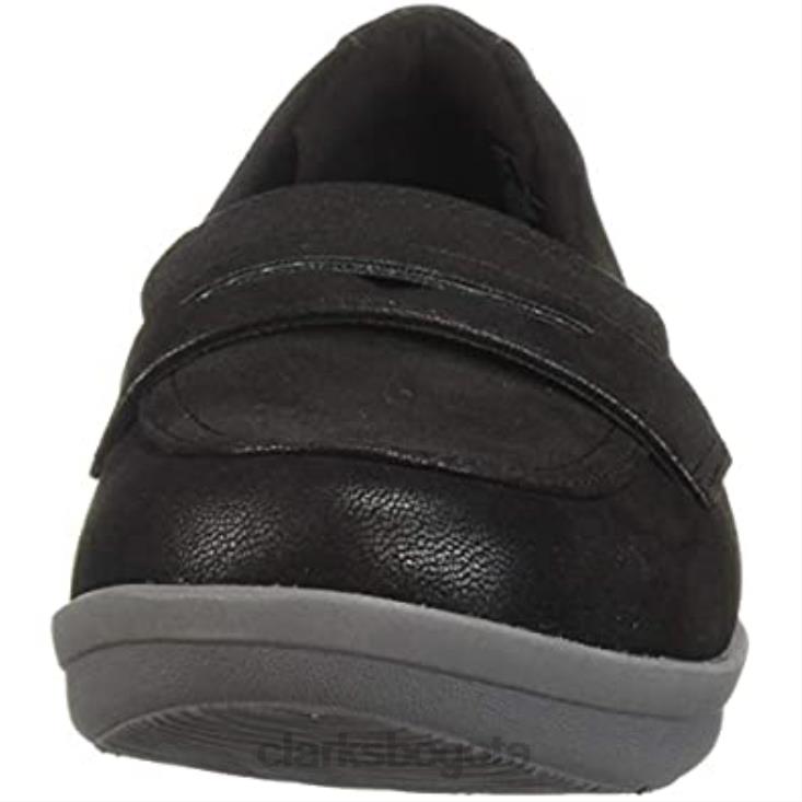 Clarks 0DX8L1909 mujer 26137762 ayla form clarks nobuck sintético negro mujer nubuck sintético negro