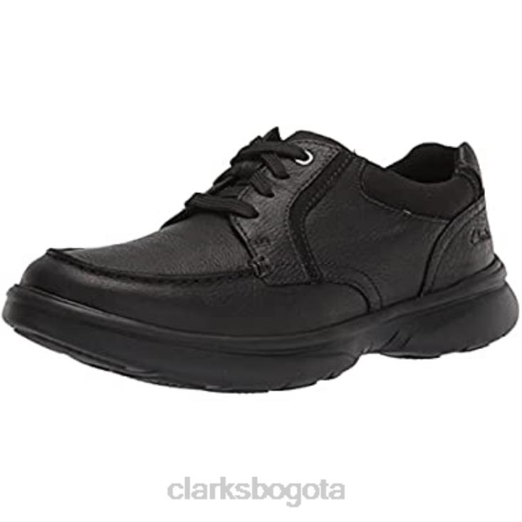 Clarks 0DX8L1917 bradley vibe oxford clarks negro de cuero caído para hombre hombres cuero negro caído