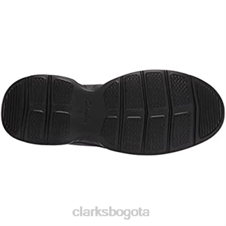 Clarks 0DX8L1917 bradley vibe oxford clarks negro de cuero caído para hombre hombres cuero negro caído