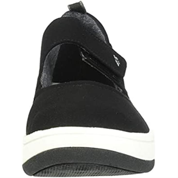 Clarks 0DX8L1934 Merceditas arla air mujer planas negras textil clarks mujer textil negro
