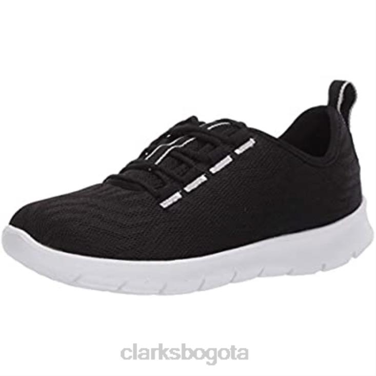 Clarks 0DX8L1941 zapatillas step allena go para mujer clarks malla negra mujer malla negra
