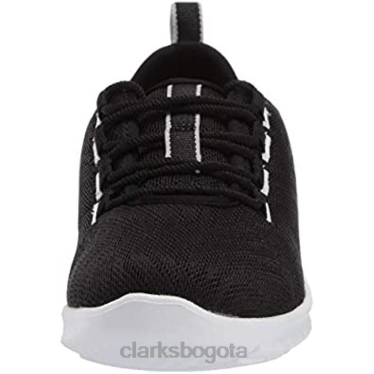Clarks 0DX8L1941 zapatillas step allena go para mujer clarks malla negra mujer malla negra