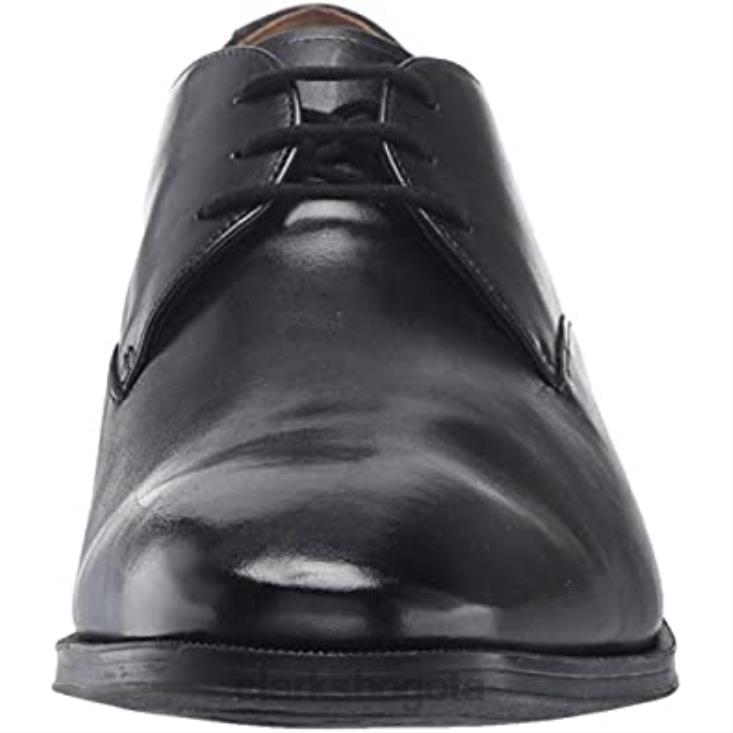 Clarks 0DX8L1943 clarks gilman walk oxford hombre cuero negro hombres