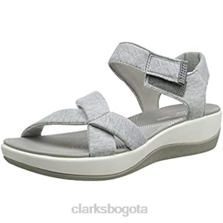 Clarks 0DX8L1949 sandalia arla gracie mujer clarks gris textil mujer textil gris