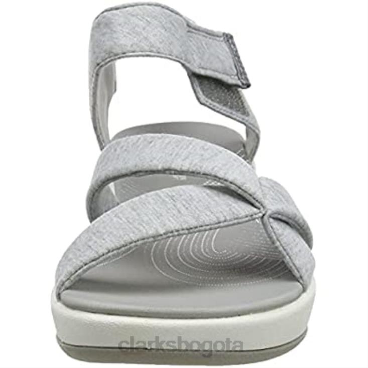 Clarks 0DX8L1949 sandalia arla gracie mujer clarks gris textil mujer textil gris