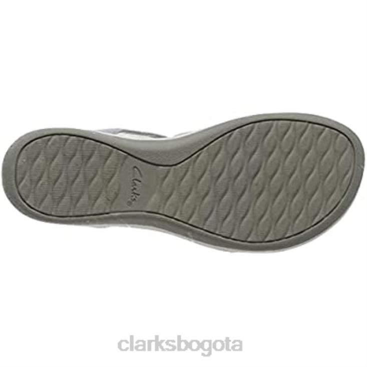 Clarks 0DX8L1949 sandalia arla gracie mujer clarks gris textil mujer textil gris