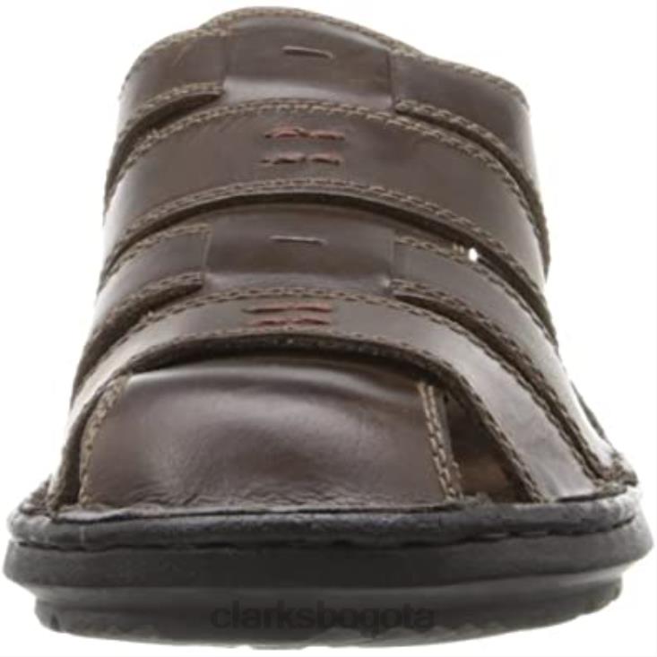 Clarks 0DX8L1951 columpio cielo pescador sandalia clarks marrón unisexo marrón