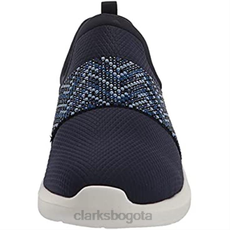 Clarks 0DX8L1952 Zapatilla clarks nova way azul para mujer mujer azul