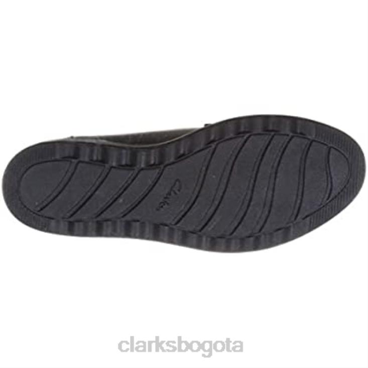 Clarks 0DX8L1961 Mocasines clarks sharon gracie negros suaves para mujer mujer negro suave