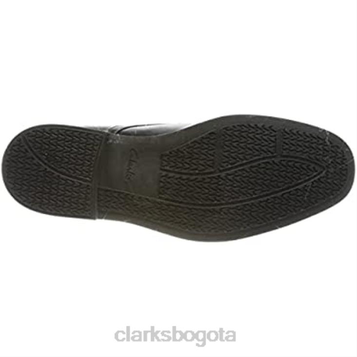 Clarks 0DX8L1965 zapatos planos howard walk oxford clarks negros para hombre hombres cuero negro