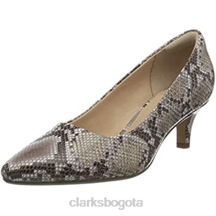 Clarks 0DX8L1967 zapatos de salón linvale jerica mujer clarks beige mujer beige
