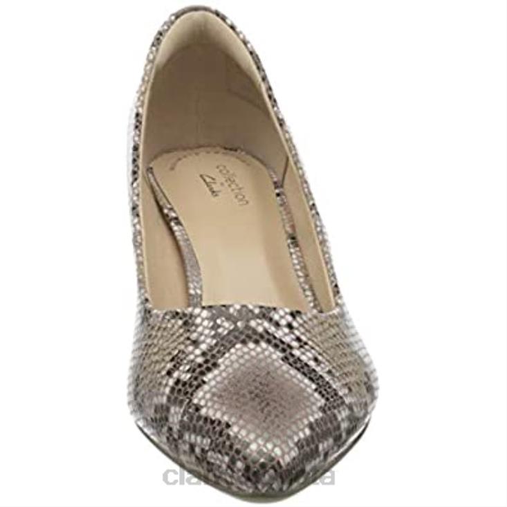 Clarks 0DX8L1968 Zapatos de salón clarks linvale jerica beige para mujer mujer