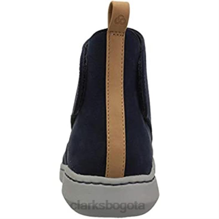 Clarks 0DX8L1973 botín step move up mujer clarks azul marino sintético mujer azul marino sintético