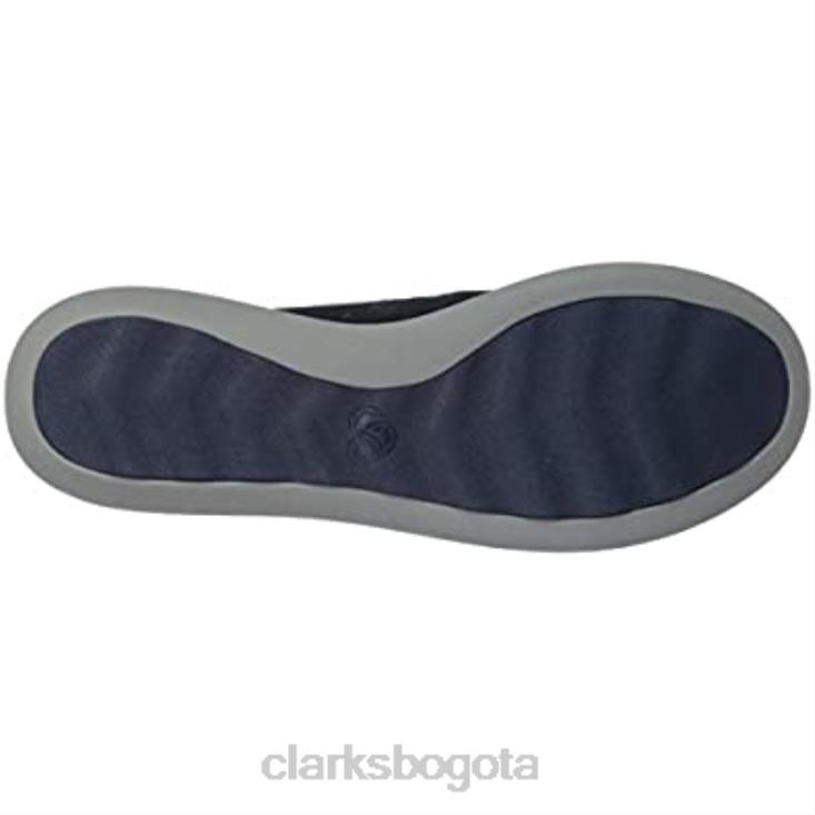 Clarks 0DX8L1973 botín step move up mujer clarks azul marino sintético mujer azul marino sintético