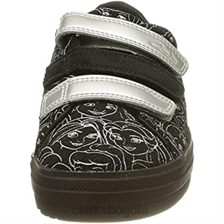 Clarks 0DX8L1974 Zapatilla niña nova tale k combinación negra clarks niños combinación negra