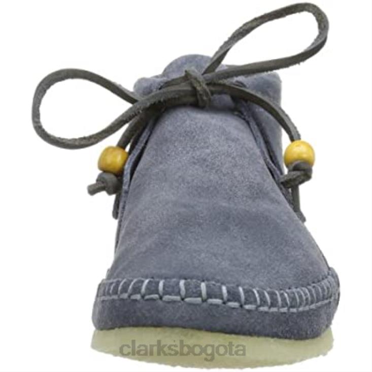 Clarks 0DX8L1983 tyler weave zapatos con cordones de mujer clarks blue blau denim blue sde mujer azul denim azul sde